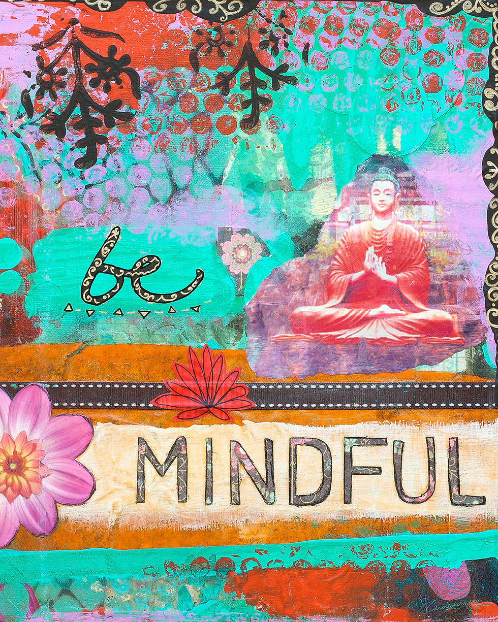 Thumbnail: Be Mindful Buddha Downloadable Print