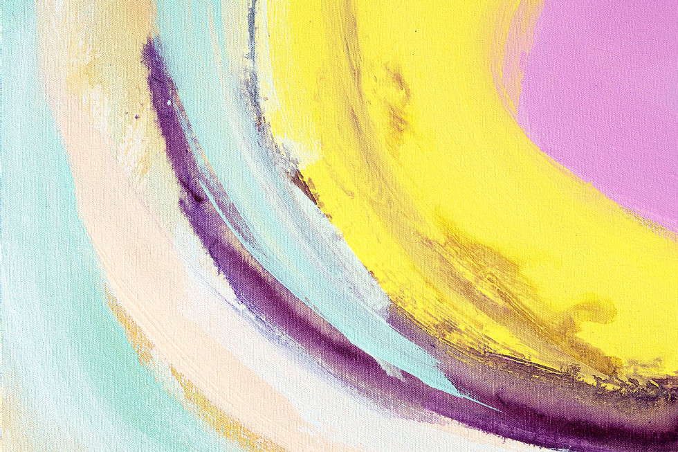Thumbnail: Reclining shape painting by suzie cumming