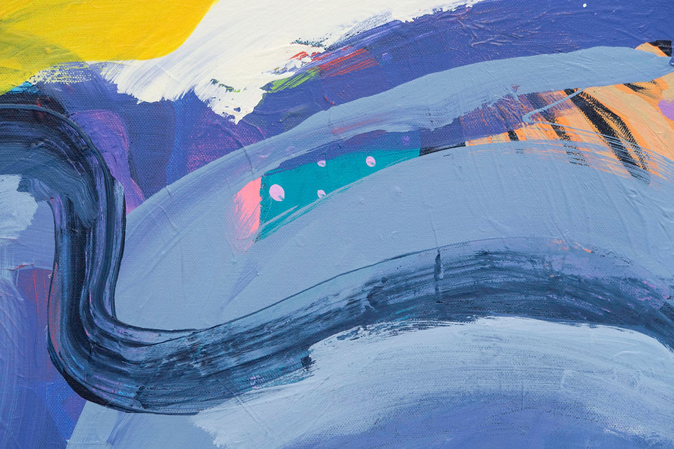 Thumbnail: Sea of Purple Acrylic Painting