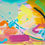 Thumbnail: Beach Walks Abstract Painting by Suzie Cumming