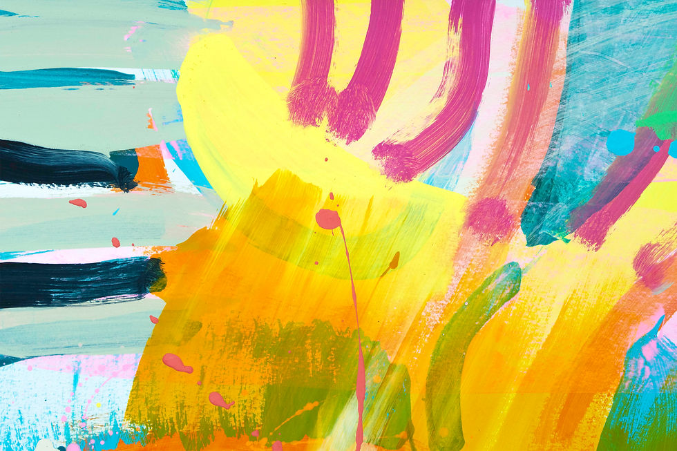 Thumbnail: Beach Days Acrylic Painting