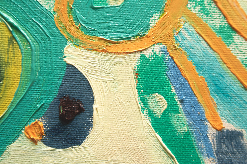 Thumbnail: Octo Abstract Oil Painting