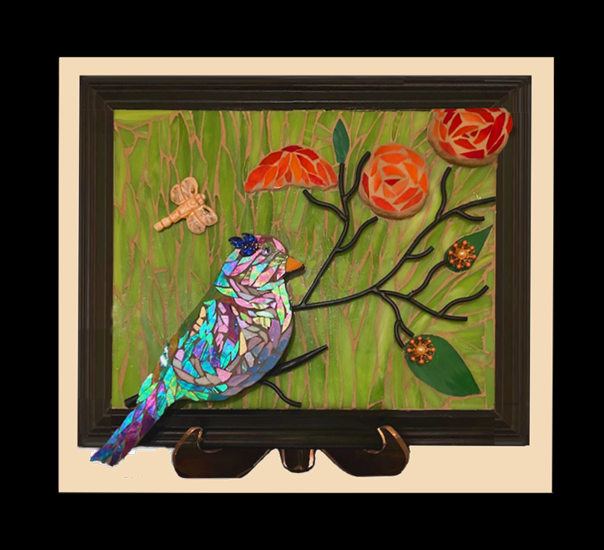 UNTITLED (Bird w/ Flowers)