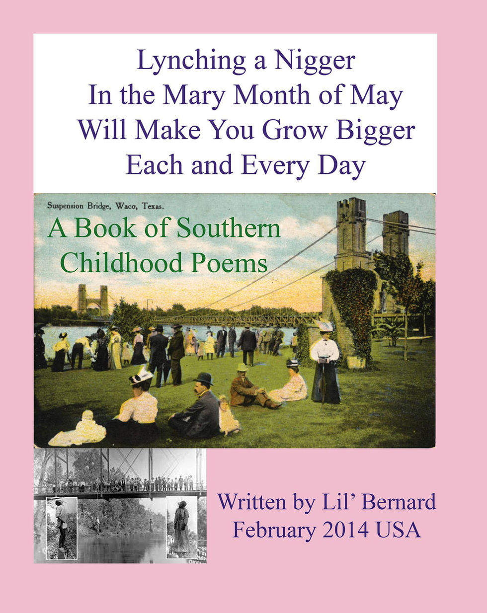 Lili Bernard. Ain't Funny Book Cover, 2014. Digital Art and Text on Children's Book Page and Poster