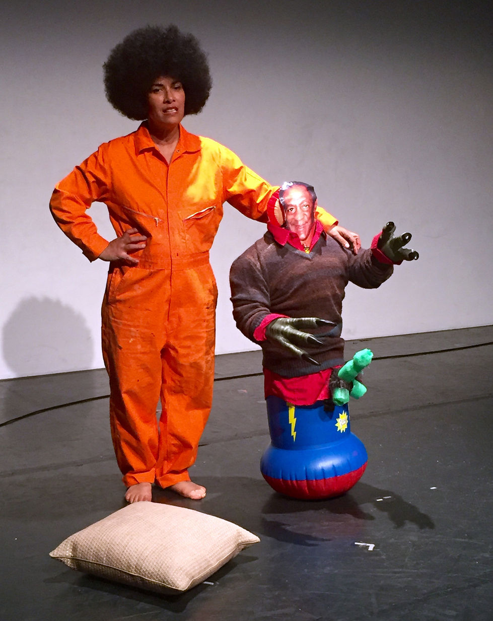 Lili Bernard. BC Effigy Performance, 2016. Highways Theatre Santa Monica