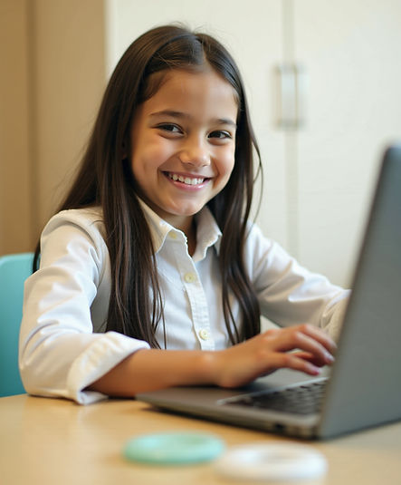 Happy Homeschool Girl