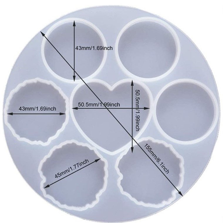 Thumbnail: Pop Out Phone Grip Mold 7 Cavity