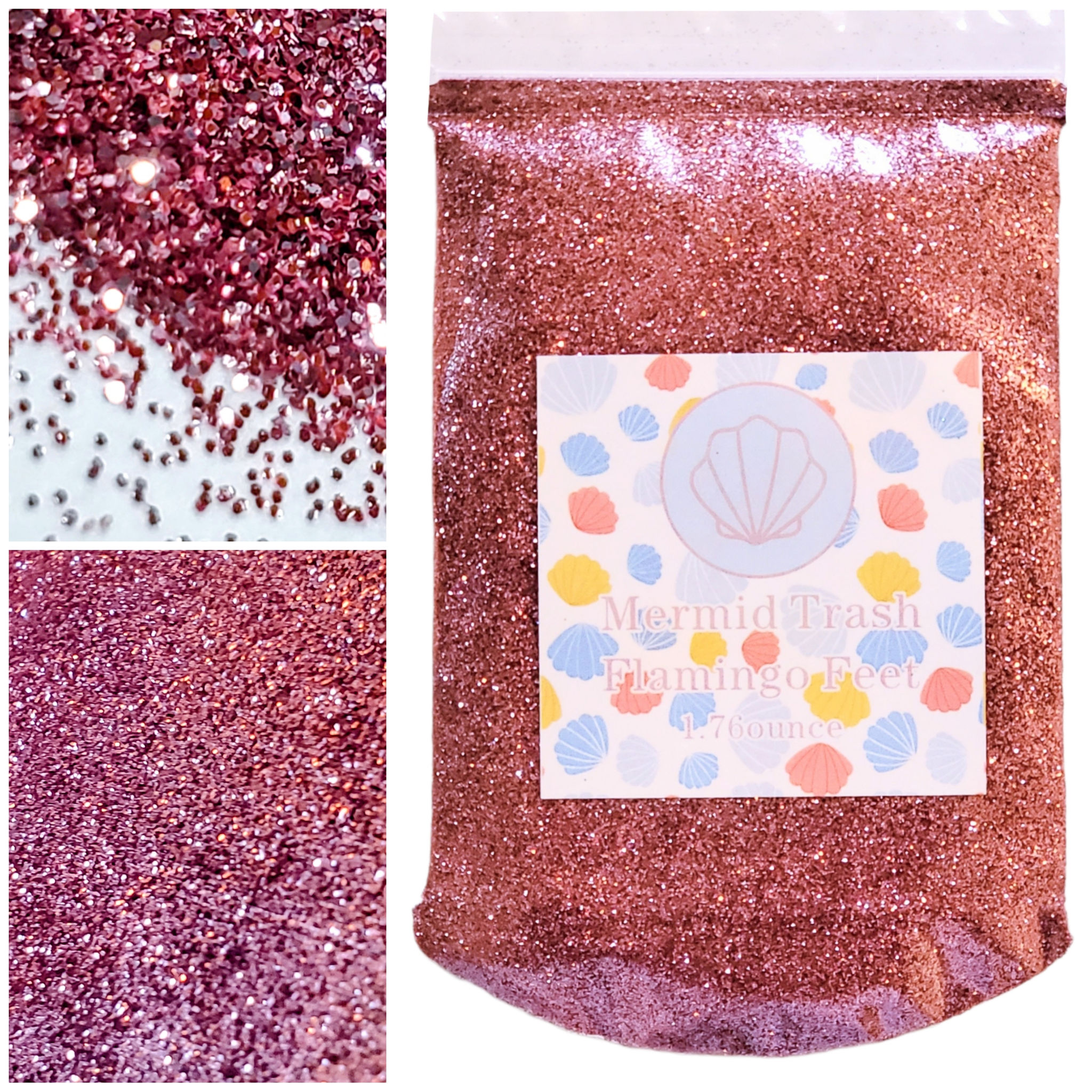 Flamingo Feet- Extra Fine Glitter