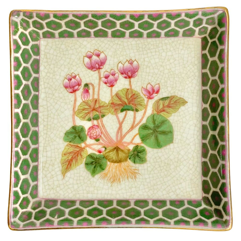 Thumbnail: ORIENTE SAVON DISH - FLOR DE LOTO