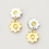 Thumbnail: JELLY FLOWER EARRINGS - GOLD / SILVER