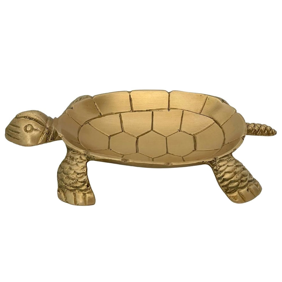 Thumbnail: ARCHIPELAGO BRASS TURTLE DISH