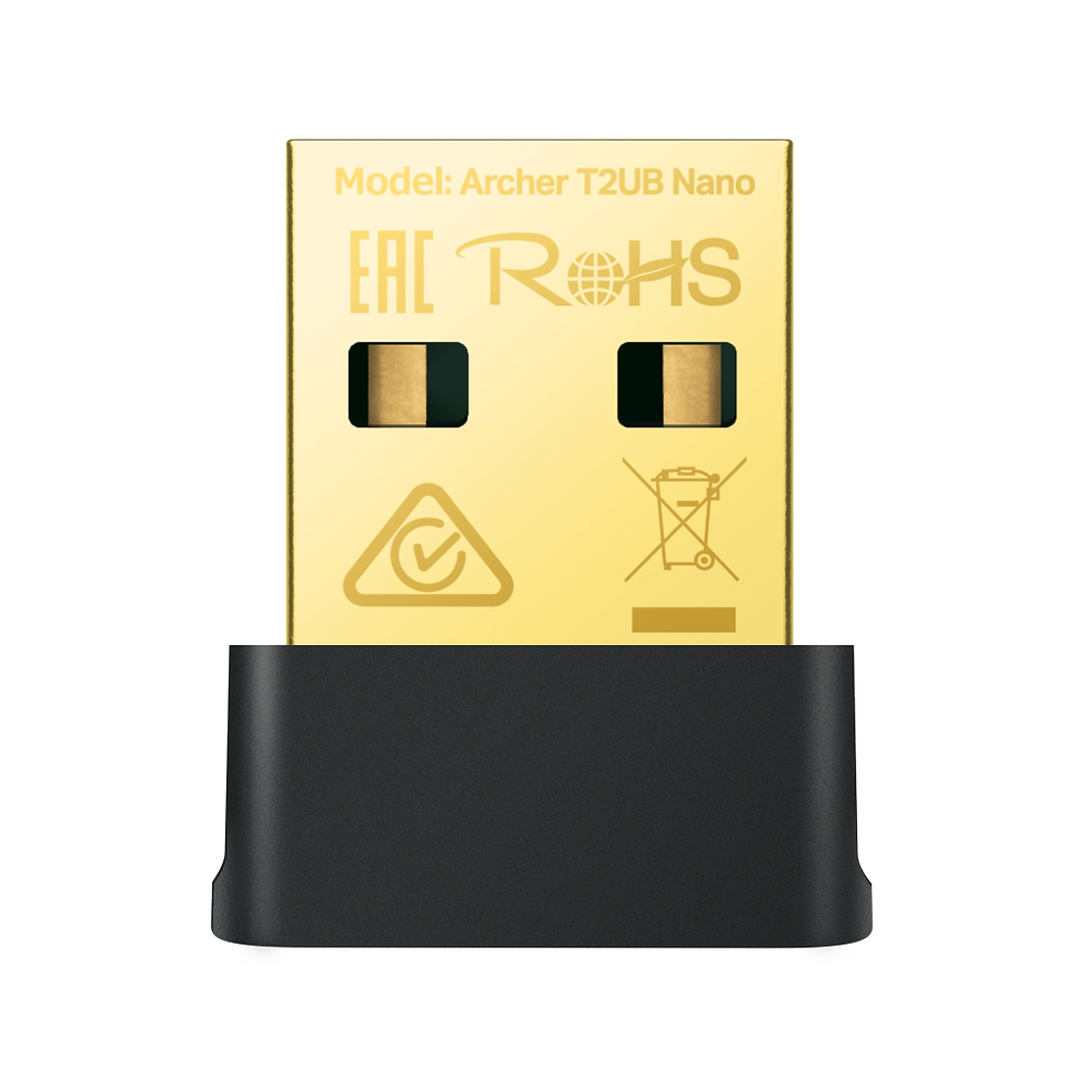 Thumbnail: TP-LINK ARCHER T2UB NANO AC600 NANO WIFI BLUETOOTH 4.2USB ADAPTER