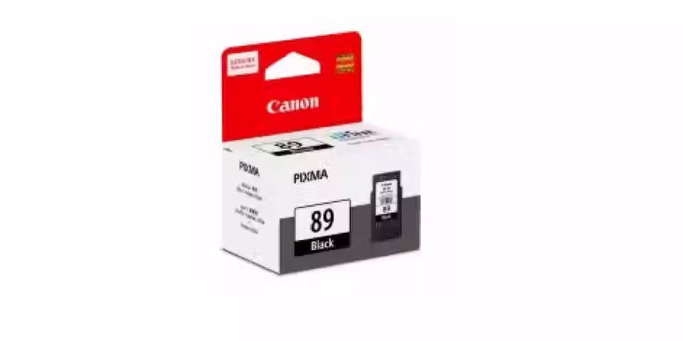 Thumbnail: Replacement Canon PG-89 Black ink for sharp, smudge-resistant text printing.