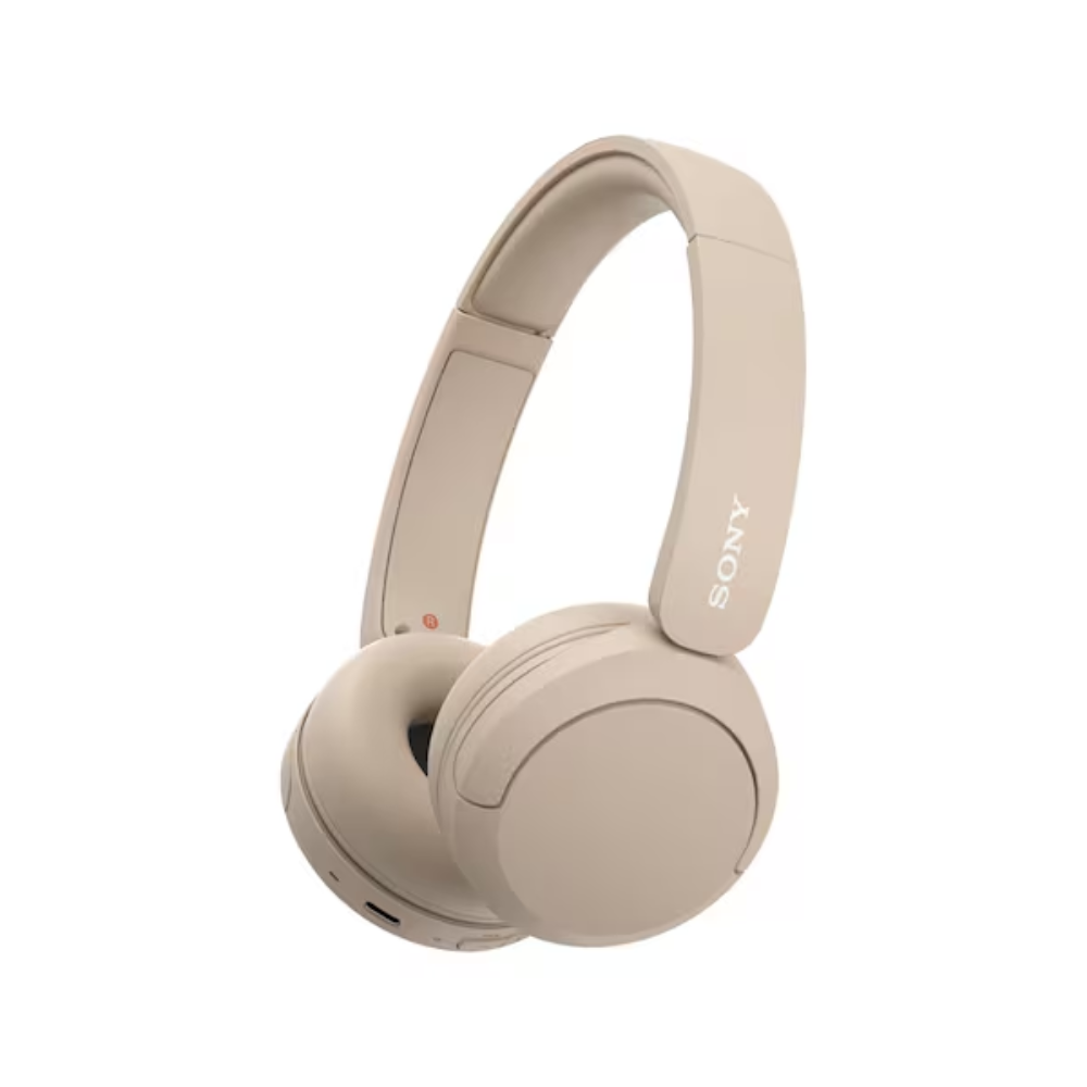 Sony WH-CH520/CZ Bluetooth headphones beige for outdoor use