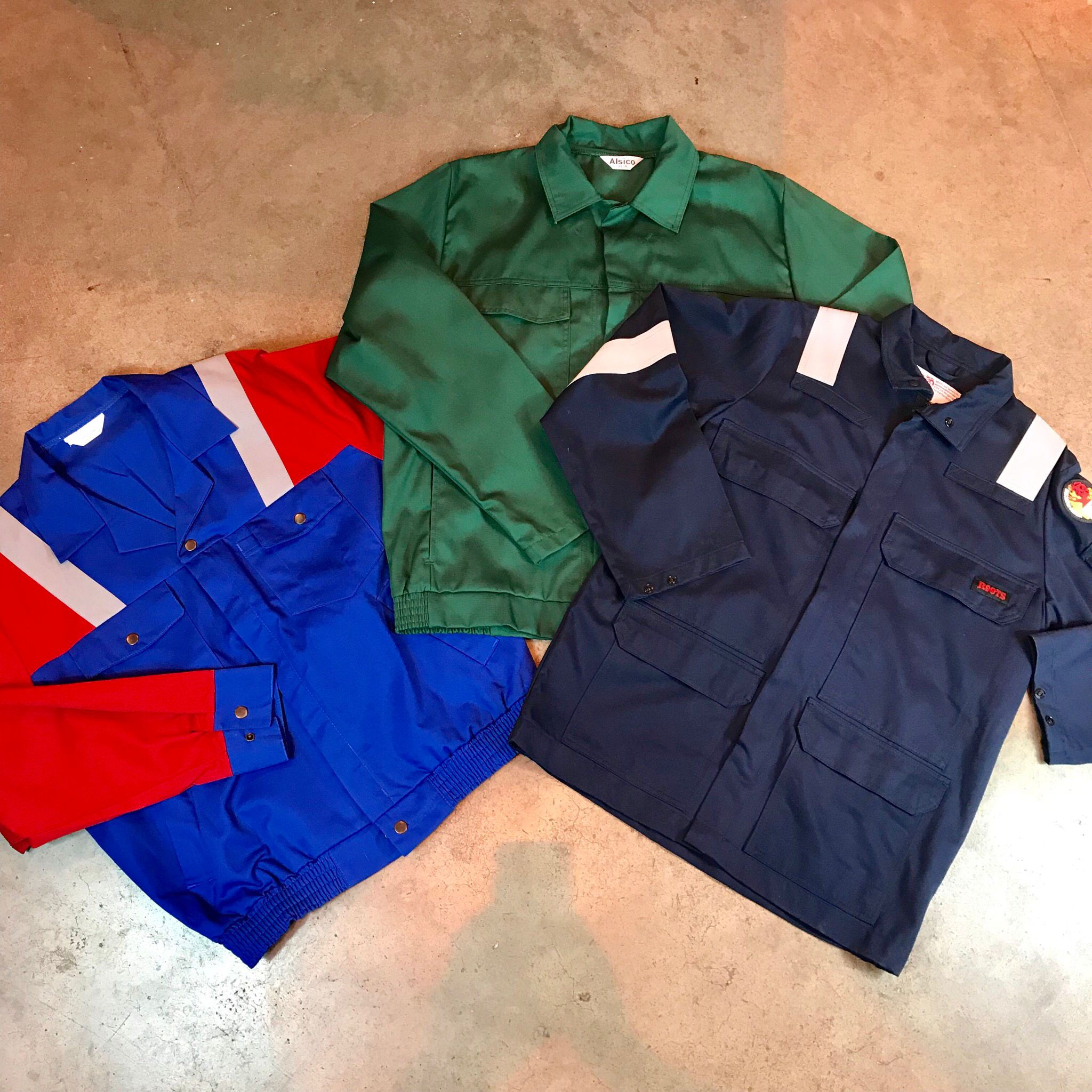 5 x Men's Vintage Deadstock Worker Jackets M/XL