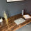 Thumbnail: Industrial Reclaimed Wooden Desk with Black Hairpin Legs