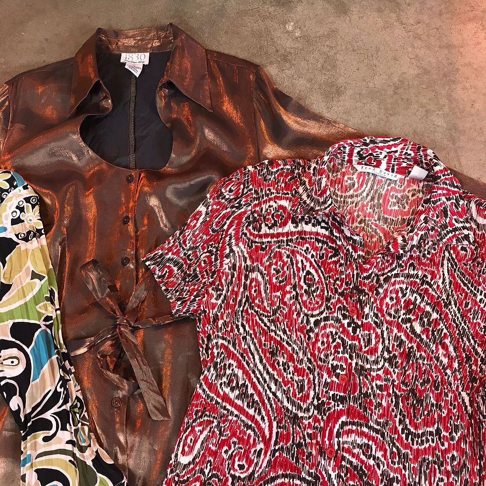 Thumbnail: 10 x Vintage Y2K Women's Shirts/Blouses