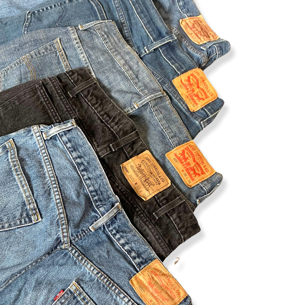 Thumbnail: 50 x Men's Vintage Mixed Levi's Jeans (Grade A)