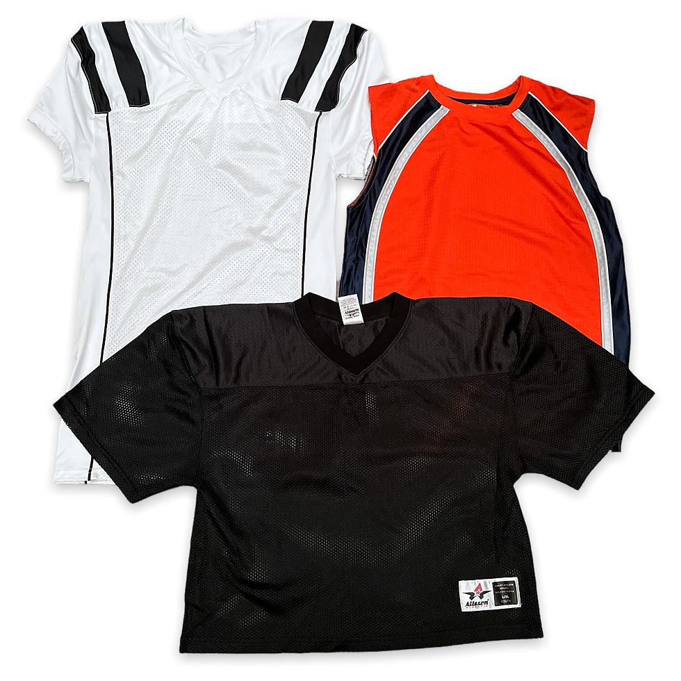Thumbnail: Plain USA Unbranded Sports Jerseys  (20 KG SEALED SACK)