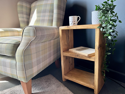 Rustic Reclaimed Side Table