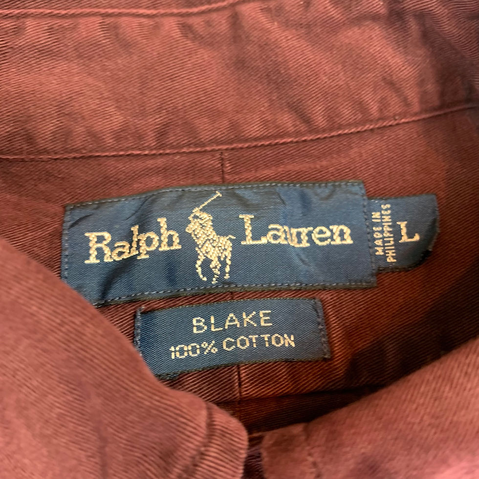 Thumbnail: Vintage Men's Ralph Lauren Cotton Shirts (20KG SEALED SACK)