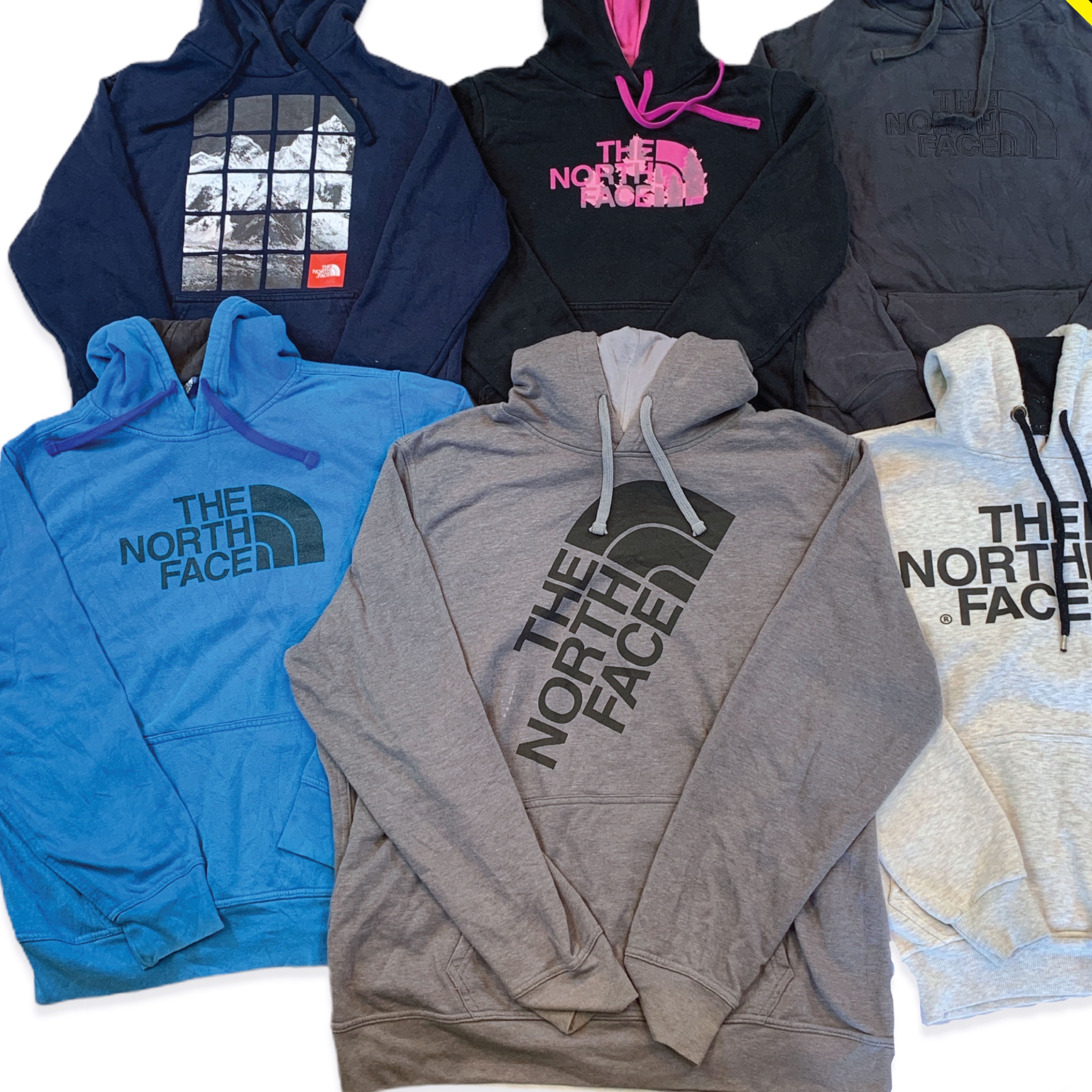 Grade A/B Vintage The North Face Hoodies Unopened Bag/Bale - Wholesale boho from The Rag Depot Ltd, United Kingdom