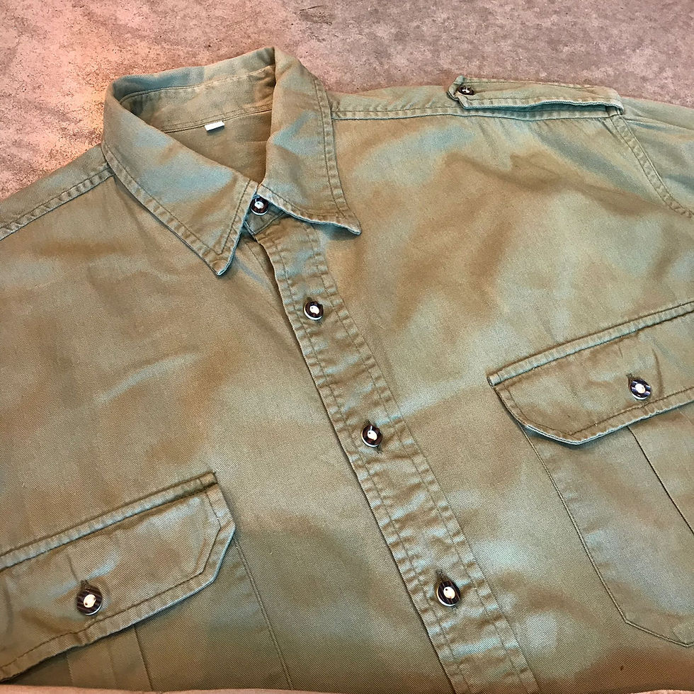 Thumbnail: 10 x Vintage Men's Utility/Military Shirts