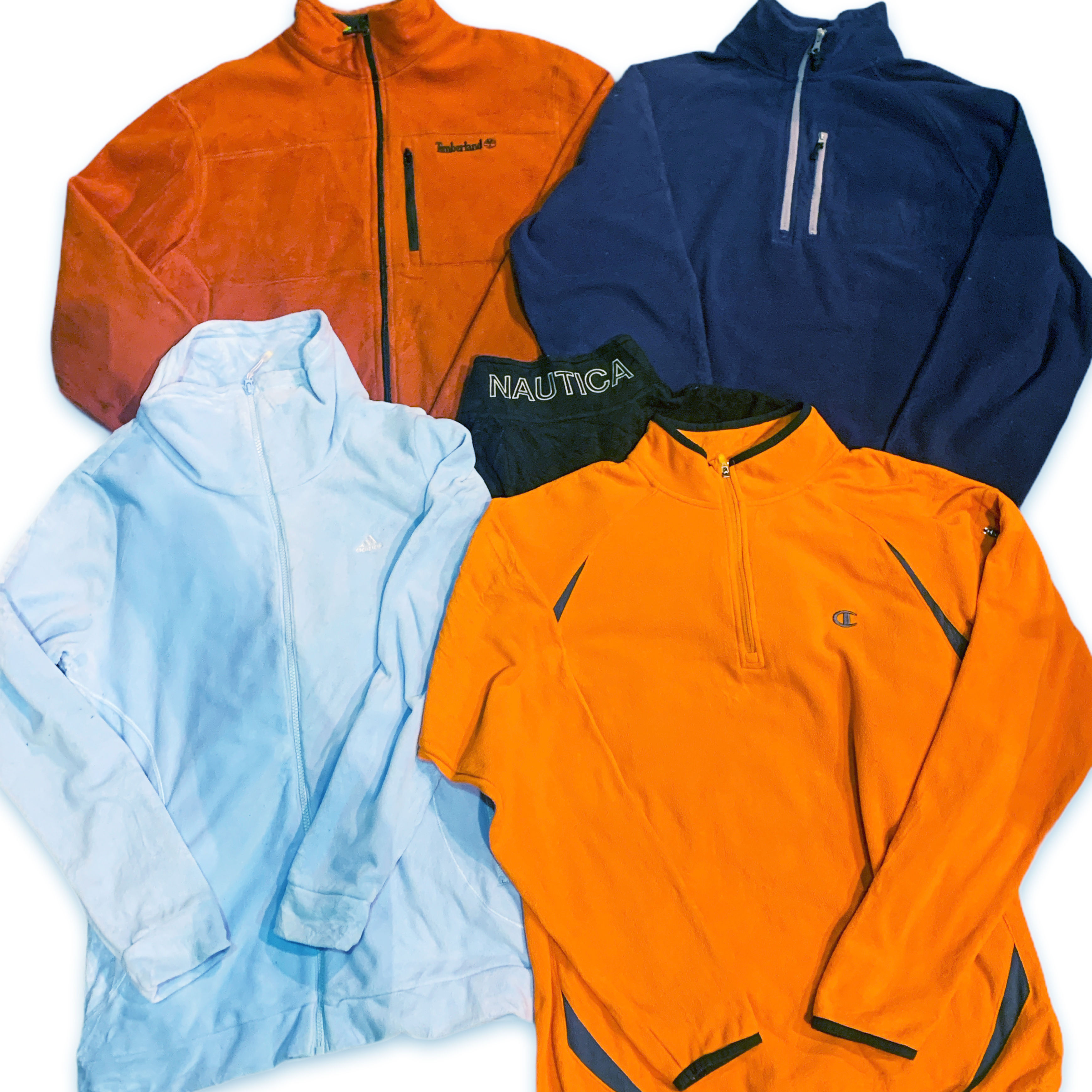 10 x Vintage Branded Fleeces (GRADE B)