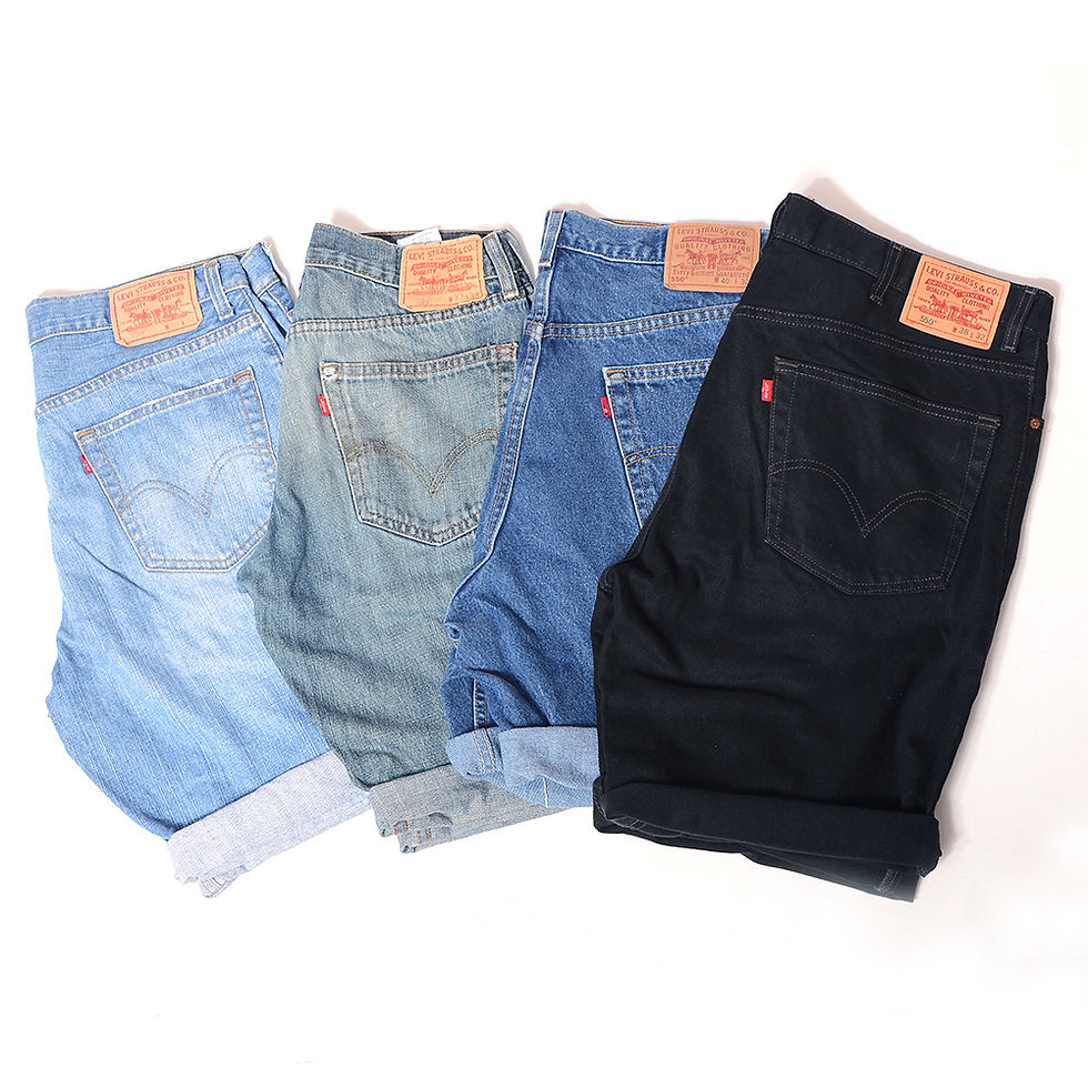 10 x Men's Levi's Denim Shorts Relaxed Fit (Grade B)