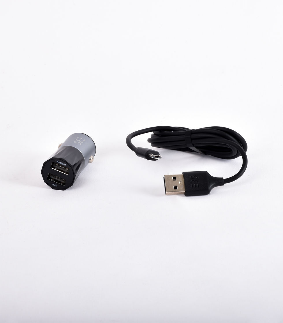 Miniatura: Cargador para carro 3BS Q16W
