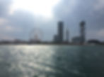 Batumi panorama from the sea