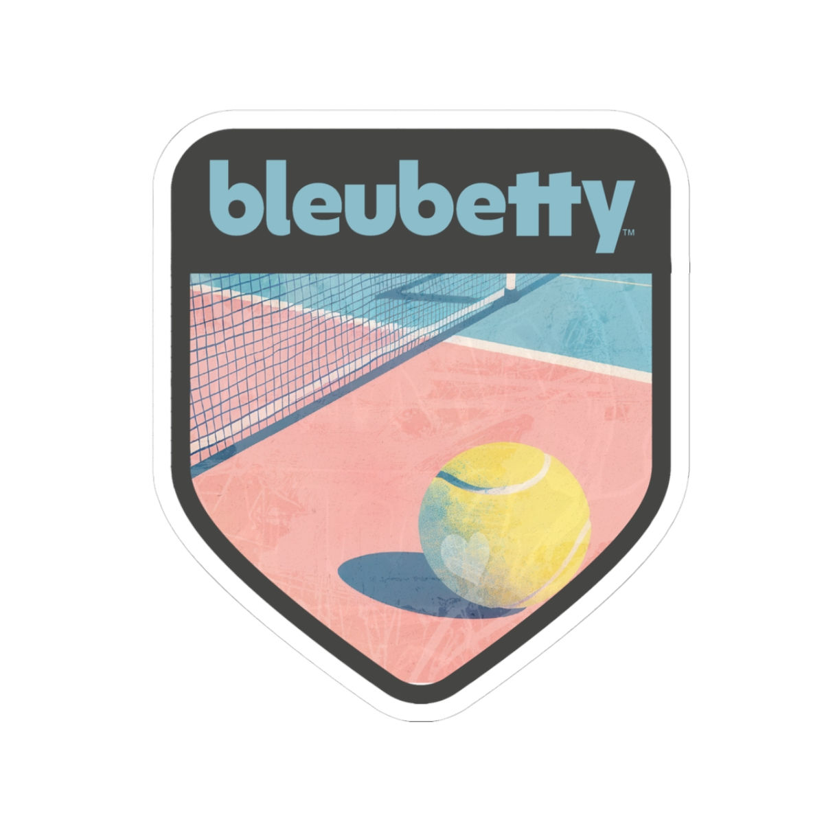 Tennis Kiss-Cut Stickers - Retro Outdoor Vibes for Travel Lovers