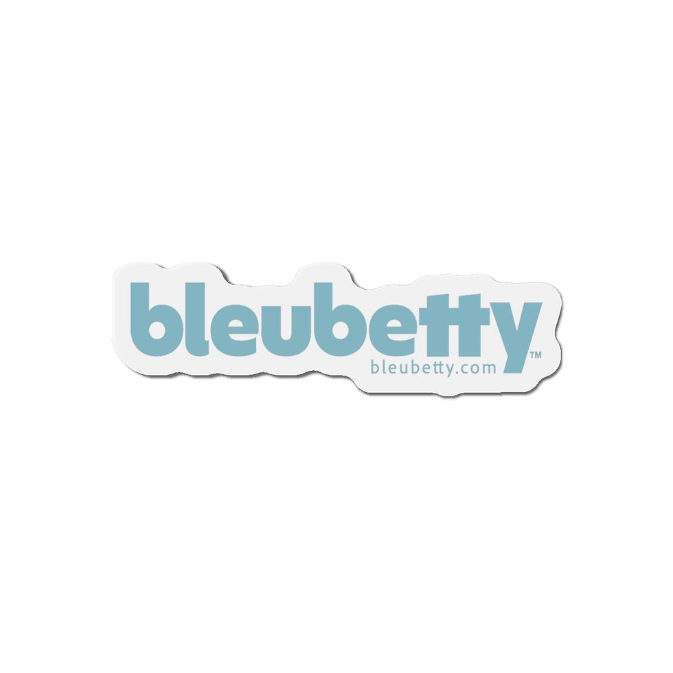 Thumbnail: Bleubetty Magnet - Blue - Bleubetty Design