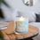 Thumbnail: Honey Maker 11oz Frosted Glass Candle - Perfect for Relaxation & Home Décor