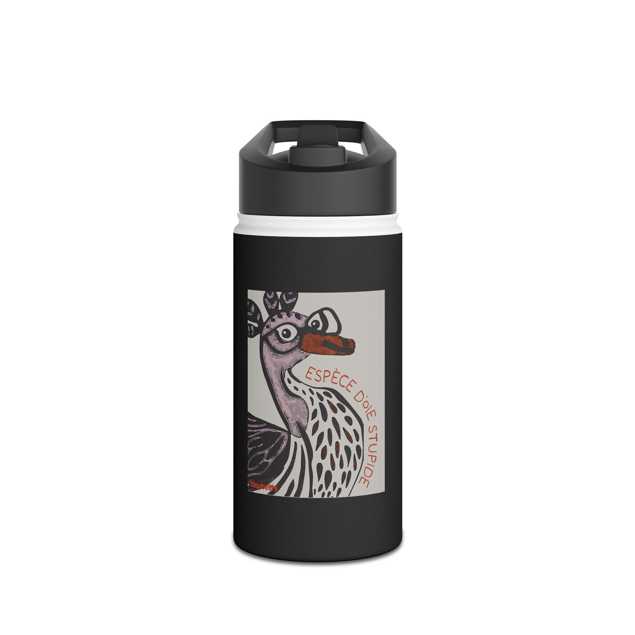 Silly Goose Stainless Steel Water Bottle - Eco-Friendly Outdoor Hydration