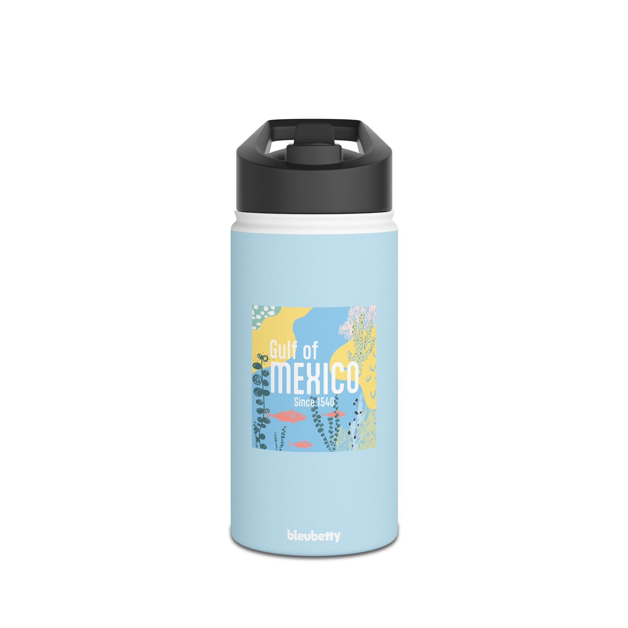 Gulf of Mexico Stainless Steel Water Bottle - Eco-Friendly Outdoor Hydration