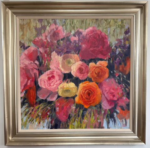 "Love in Full Bloom"
14.5x22, Acrylic
$2,100