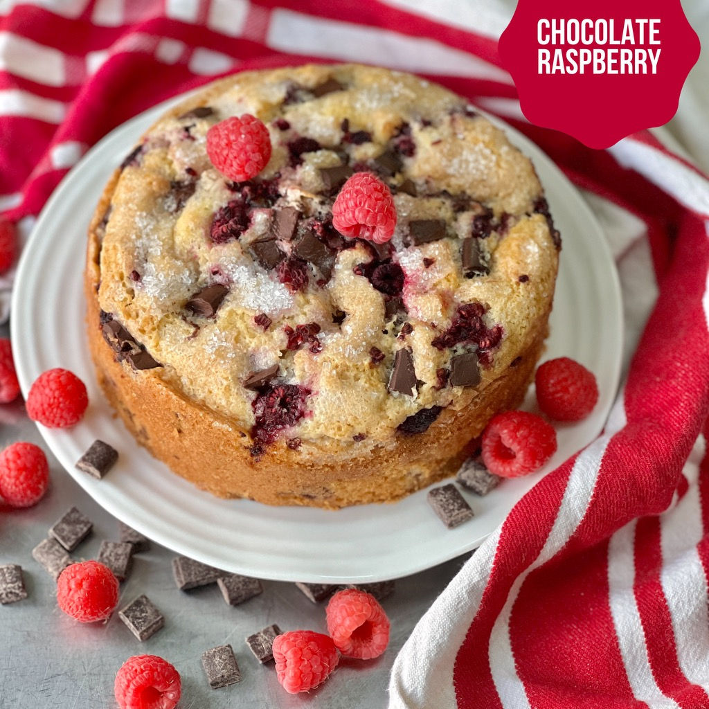 Chocolate Raspberry Loaf