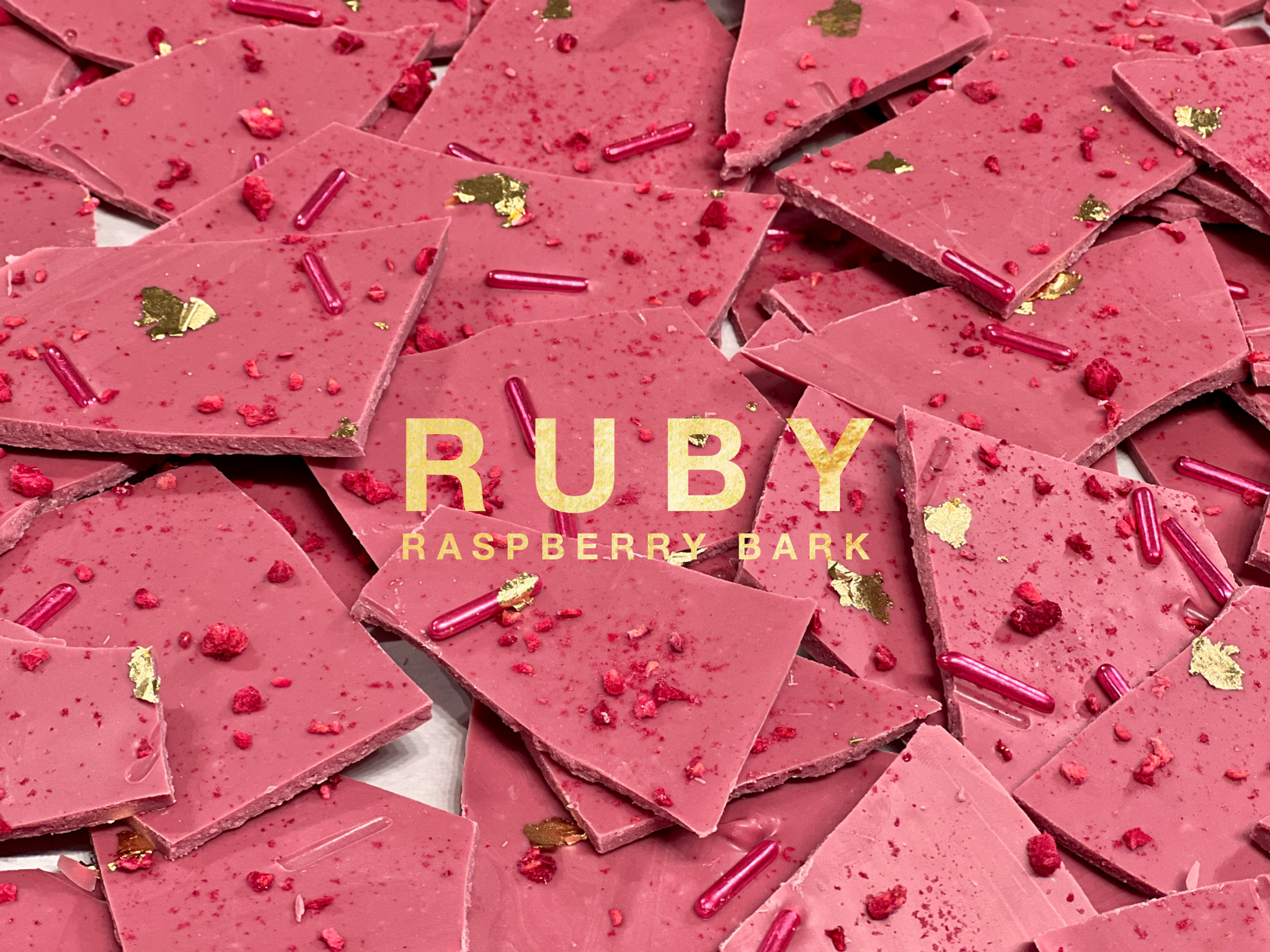 Ruby Raspberry Chocolate Bark