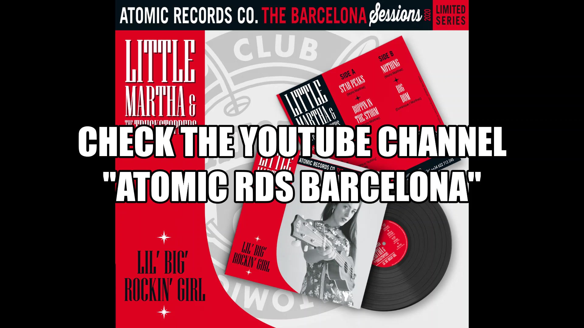 EP 7" Little Martha & The Truckstoppers - ''LIL' BIG' ROCKIN' GIRL"