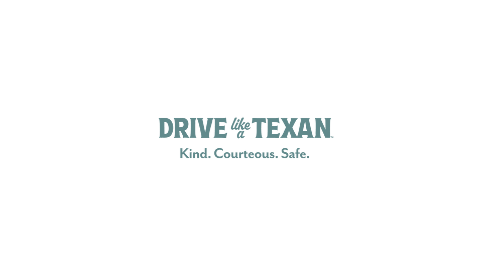 Drive like a Texan logo English Horizontal Tagline Black TM
