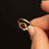 Thumbnail: Vintage 10k Gold Heart Garnet Ring • January Birthstone • Size 8.25
