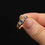 Thumbnail: 14k Victorian Estate Gold Ring with Sapphires and Diamonds
