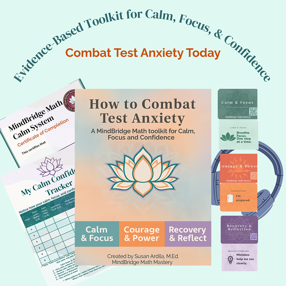 Thumbnail: MindBridge Calm System™ — Digital Test Anxiety Toolkit (PDF)