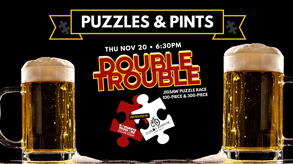 Double Trouble Puzzle Night