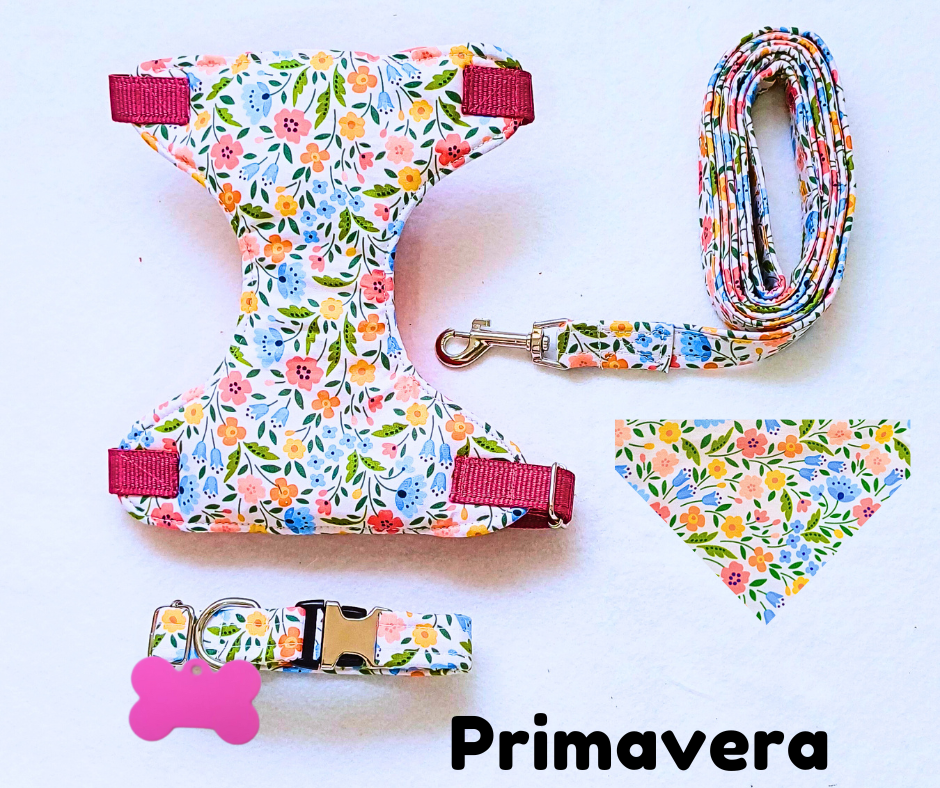 Pechera personalizada con correa. Primavera