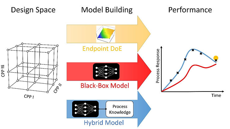 novasign publication evaluates various modeling techniques for upstream process characterization and highlights the advantage of hybrid modeling