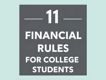 11 Financial Rules for College Students