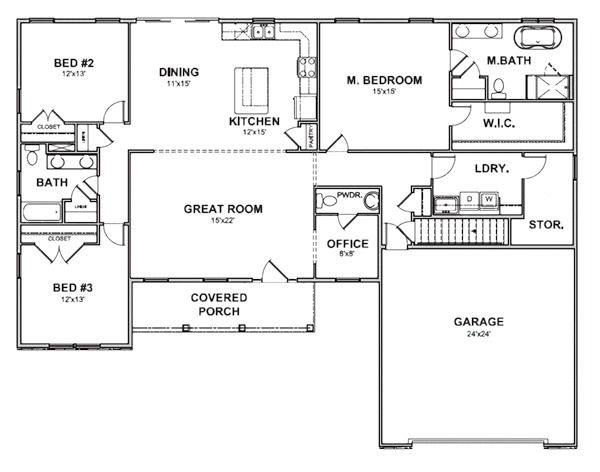 The Boston Floorplan