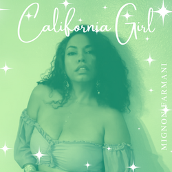 CALIFORNIA GIRL COVER ART
